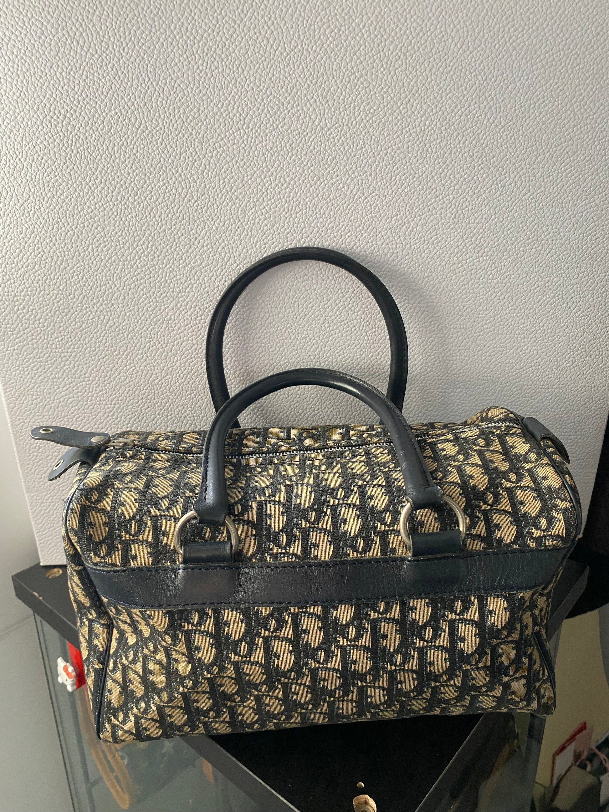 Authentic Christian Dior Boston Bag