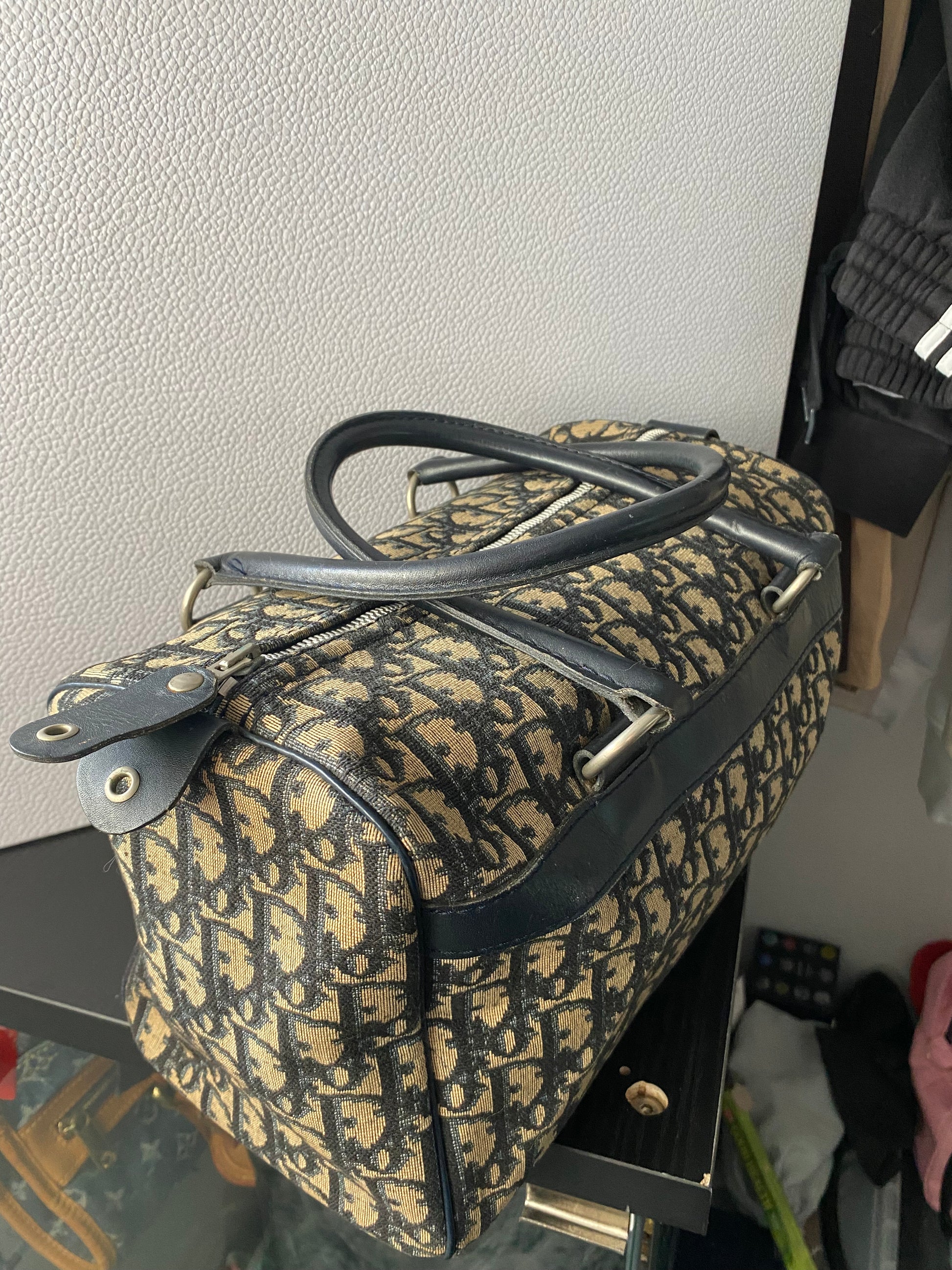 Authentic Christian Dior Boston Bag