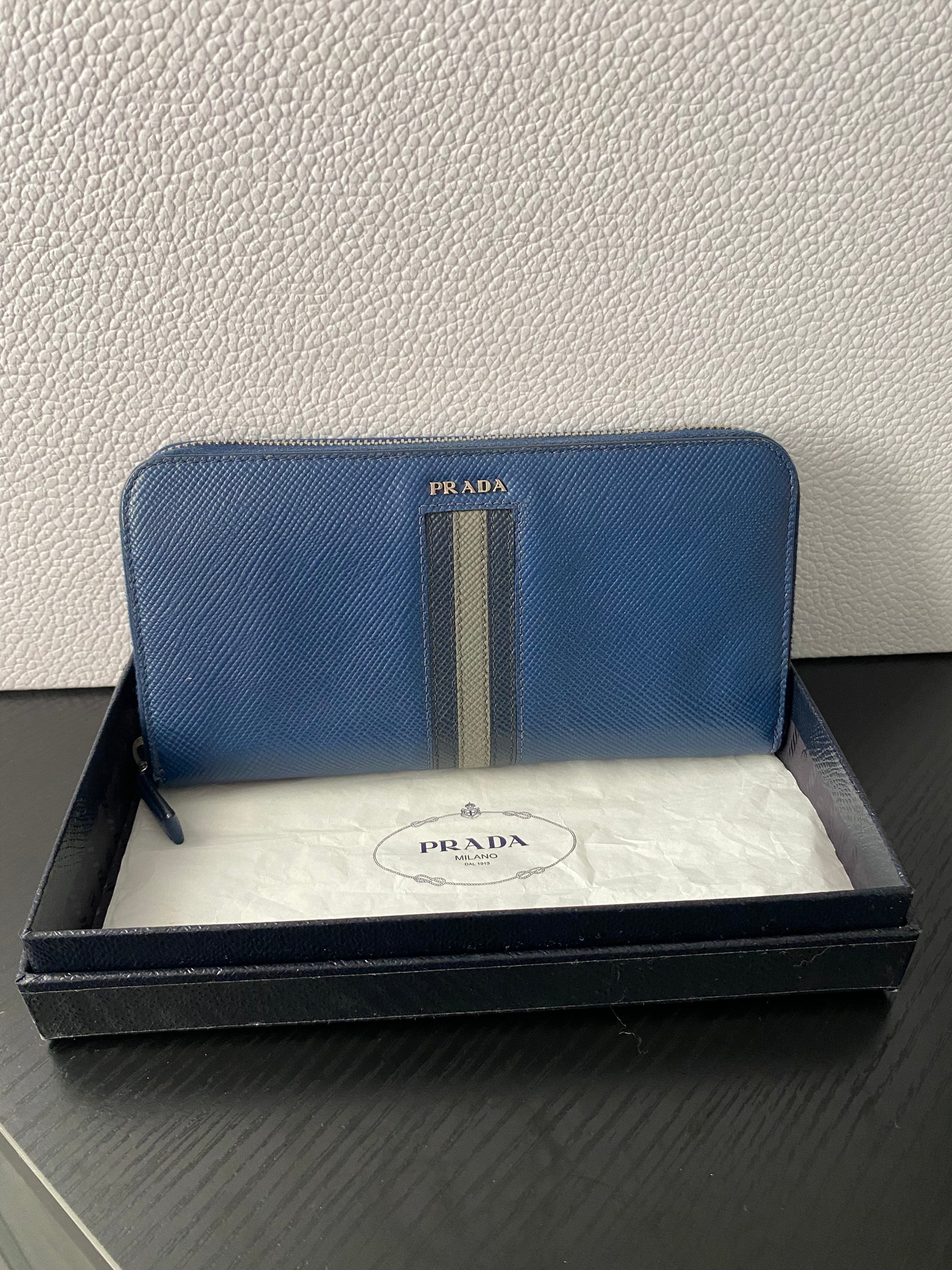 Authentic Prada long wallet