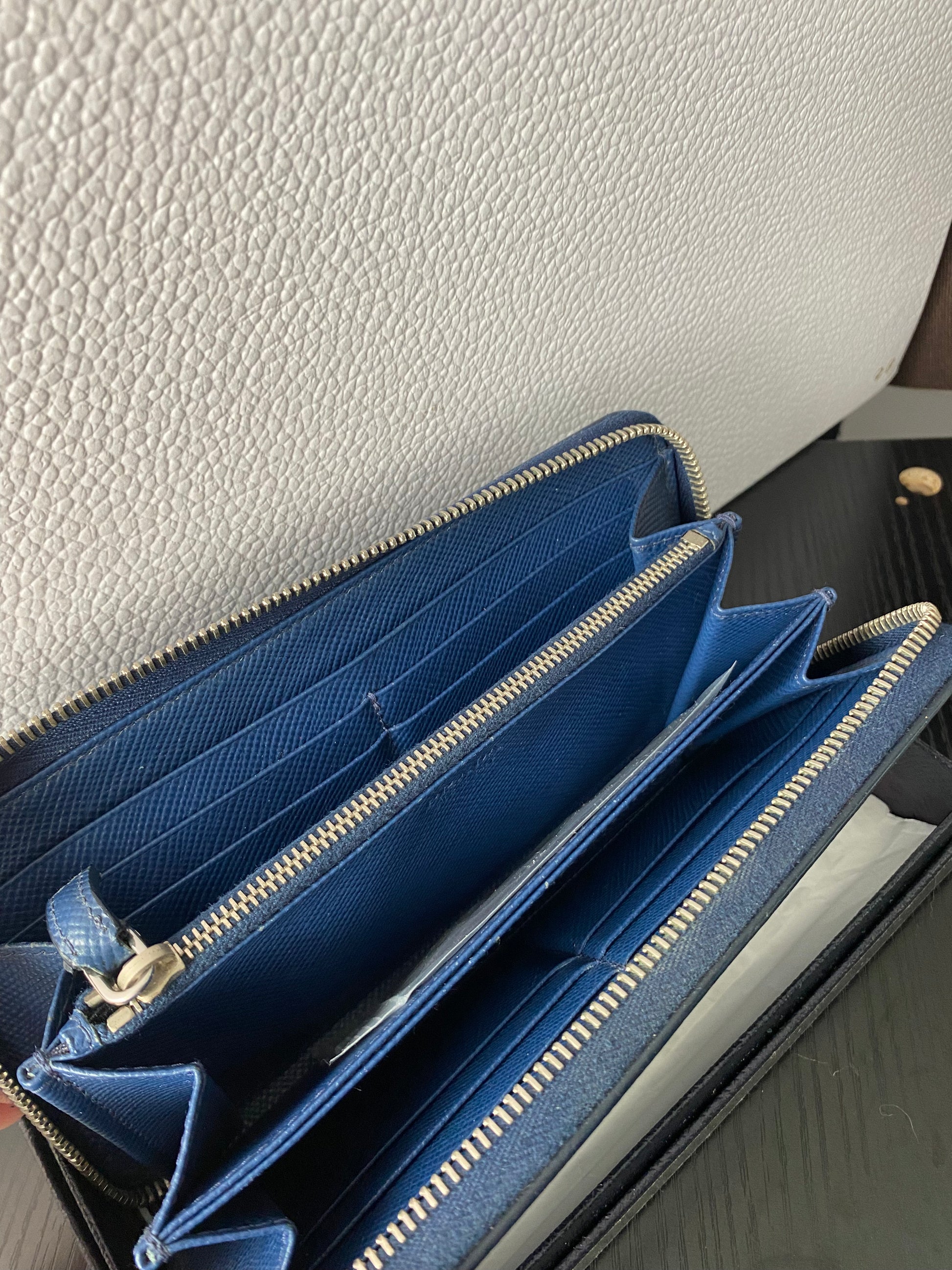 Authentic Prada long wallet